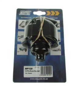 MP129 Professional 12V 13 Pin Plastic Socket Display Packed