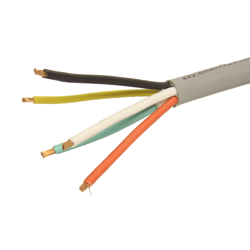 MP3295 21A 1x1.5mm² + 4x2.5mm² 100m 5 Core Grey Auxiliary Cable