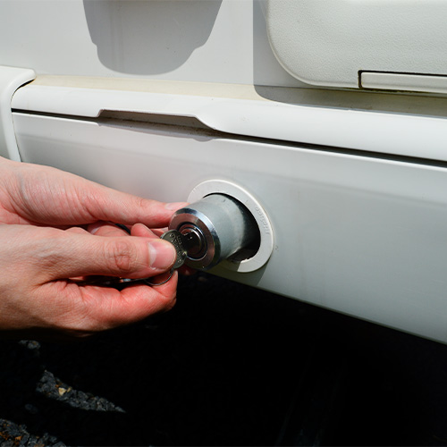 MP5491 Caravan Leg Lock