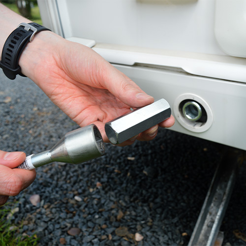 MP5491 Caravan Leg Lock