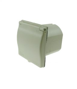 MP598B 240V 16A White Mains Flush Fit Socket