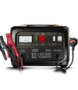 MP716 12A 12V/24V Metal Cased Battery Charger