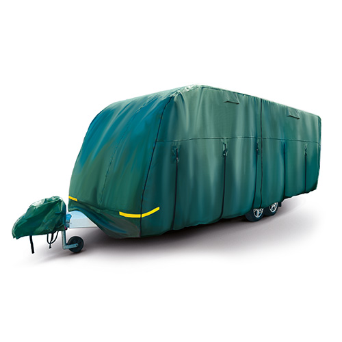 Premium Green 4-Ply Caravan Cover