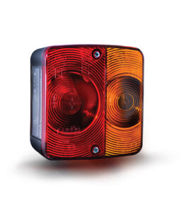 MP17B Radex Square Bulb Combination Lamp