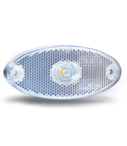 MP1656B WAS 12-24V Slim Line Oval LED Front Marker Lamp