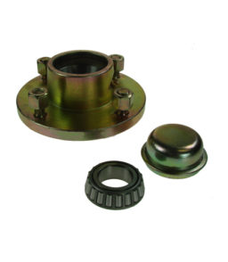 MP4180 Trailer Wheel Hub With Steel Cap & Spherical Nuts
