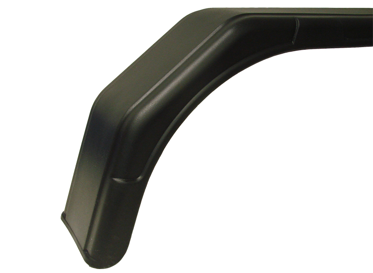 MP4793 1500L x 230W x 425H Pair of Integrated Flat Fixing Point Tandem Mudguards - Image 5