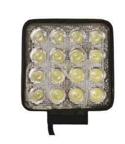 MP5058 10-30V 48W LED Worklamp - 16x3W 3800lm Flood IP67
