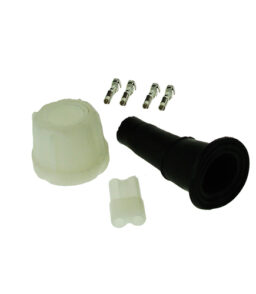 MP804PW Radex White 4 Pin Plug Kit