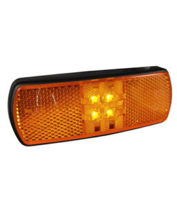 Perei 9-33V LED Side Amber Marker Lamp