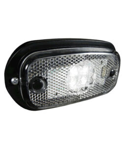 MP8172B Perei 12/24V Clear LED Front Marker Lamp