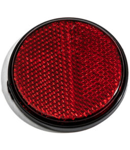 MP854SSB Radex Red Round Self Adhesive Reflector