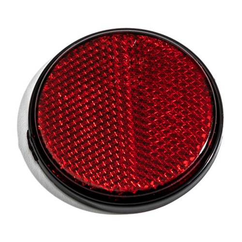 MP854SSB Radex Red Round Self Adhesive Reflector