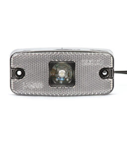 MP8576B WAS 10-30V Clear LED Front Marker Lamp