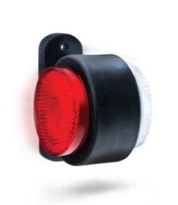 MP8702B WAS 10-30V LED Red/White Outline Marker Lamp