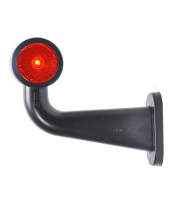 MP8704BL WAS 10-30V LED Right Hand Red/White 90° Outline Marker Lamp