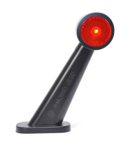 MP8706BL WAS 10-30V LED Left Hand Red/White 45° Outline Marker Lamp