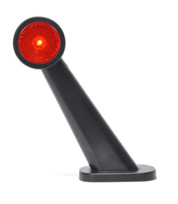 MP8706BR WAS 10-30V LED Right Hand Red/White 45° Outline Marker & Reflector