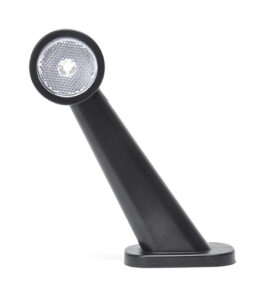 MP8707BL WAS 12/24V LED Left Hand 45° White Outline Marker Lamp