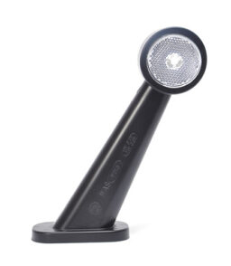 MP8707BR WAS 12/24V Right Hand LED 45° White Outline Marker Lamp