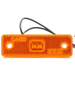 MP8775B WAS 12-24V Side Amber LED Marker Lamp