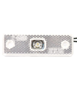 MP8776B WAS 12-24V Front Clear LED Marker Lamp