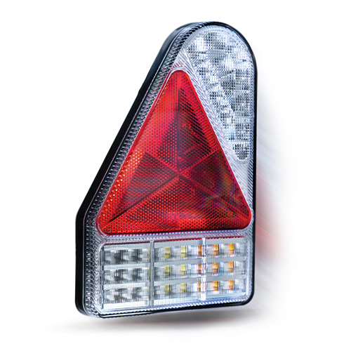 10-30V LED Left Hand Triangle Rear Combination Lamp