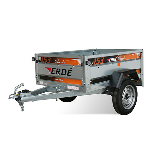 MP69153 Erde 153 Car Trailer