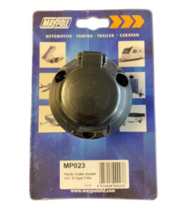 MP23 12N Type 7 Pin Plastic Socket Display Packed