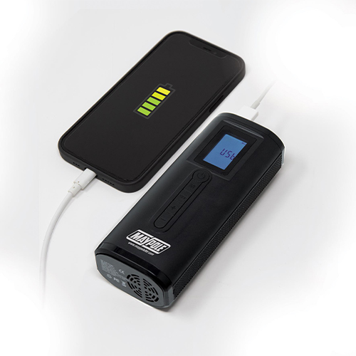 Built in power bank for mobile phone charging