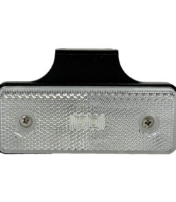 MP1686B 12/24V LED Slimline Clear Front Marker Lamp