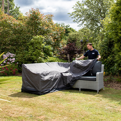 MP9605 Mini V Shape Sofa Cover - Image 4