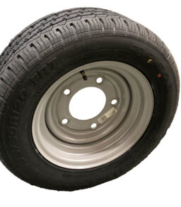 MP42215 12" 195/60R12C 5 Stud 6.5" PCD Silver Wheel & Tyre