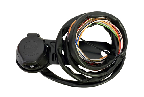 MP8079B2M Professional 13 Pin Socket Assembly With Mounting Plate