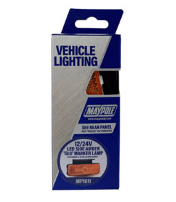 MP1611 WAS 10-30V LED GLO Amber Side Marker Lamp DP