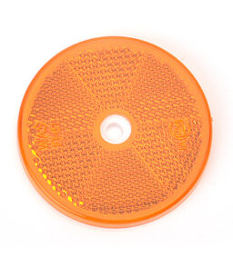 MP1632B WAS Round Amber Reflector