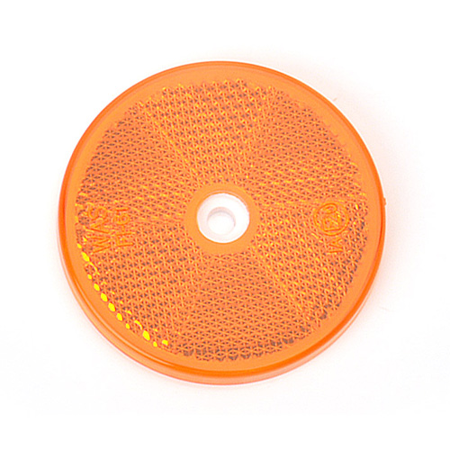 MP1632B WAS Round Amber Reflector
