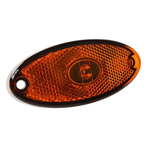P31230902 Aspock 12V Side Amber Flatpoint 2 LED Marker Lamp
