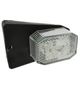 P31636900 Aspock 12V Front Clear Flexipoint LED Marker Lamp