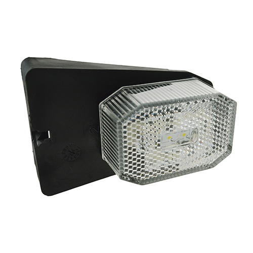 P31636900 Aspock 12V Front Clear Flexipoint LED Marker Lamp