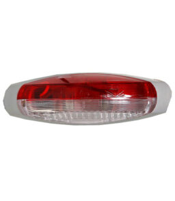 P31852404 Aspock 12V Red/White Flexipoint 2 LED Marker Lamp