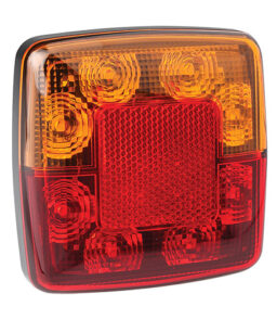 L98BAR LED Autolamps 12V Compact Square Combination Lamp