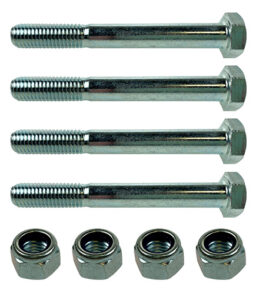 MP10308 80mm M12 Bolts & Nyloc Nuts for Leaf Springs