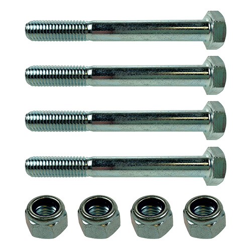 MP10308 80mm M12 Bolts & Nyloc Nuts for Leaf Springs