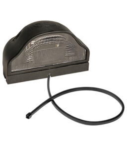 Aspock Regpoint I 12V Bulb Number Plate Lamp