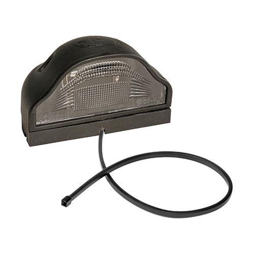 Aspock Regpoint I 12V Bulb Number Plate Lamp