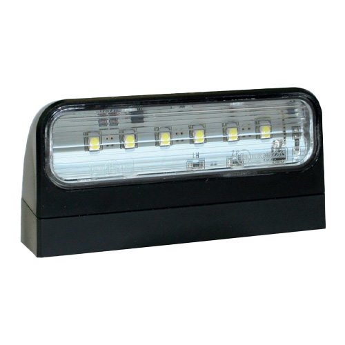 P36380900 Aspock Regpoint II Surface 12/24V LED Number Plate Lamp