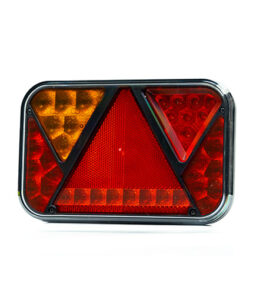 MP8646BR Fristom 12V Rectangular LED Combination Lamp RH 5 Pin