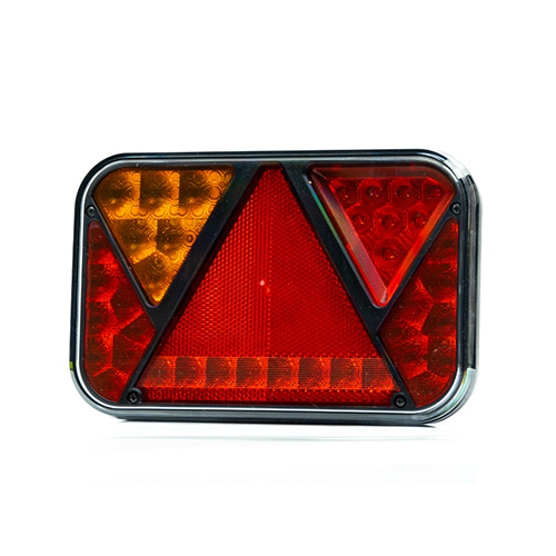 MP8646BR Fristom 12V Rectangular LED Combination Lamp RH 5 Pin