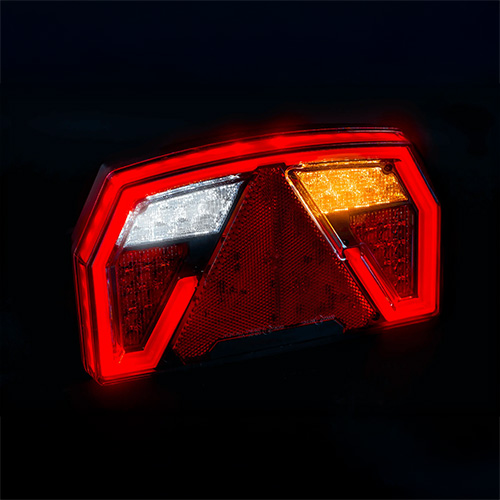 MP865BR Fristom LED Horizontal Combination Lamp RH